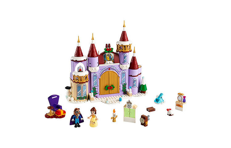 LEGO x Disney Collection Beauty And The Beast Belle's Winter Castle Celebration Plastic Building Blocks 0 300pcs
