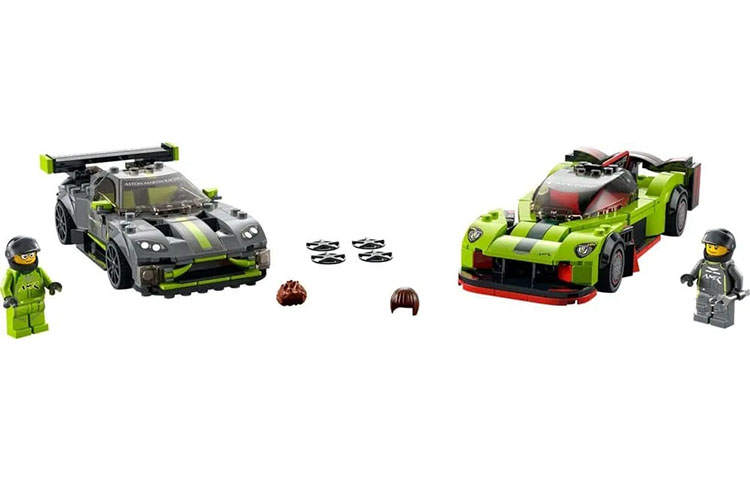 LEGO Super Racing Collection Aston Martin Valkyrie AMR Pro & Vantage GT3 76910 Building Blocks 592pcs 76910