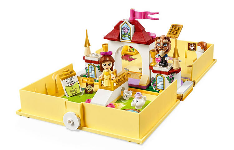 LEGO Disney, Bell's Story Book Adventure Plastic Building Blocks 0 300pcs 43177