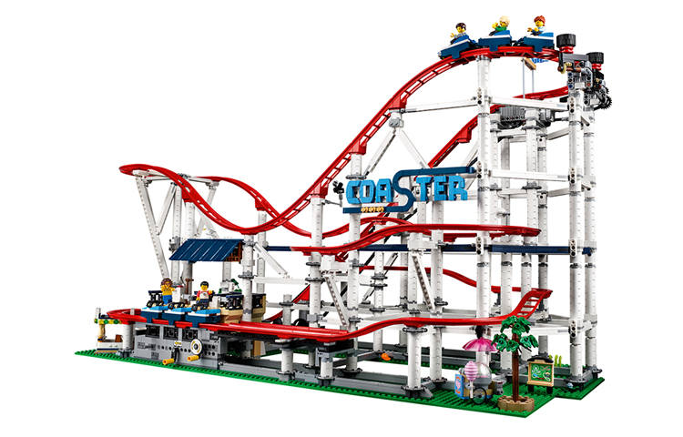 LEGO LEGO Creator 3 in 1 Large Roller Coaster Plastic Building Blocks 2001 5000pcs 10261 ABS