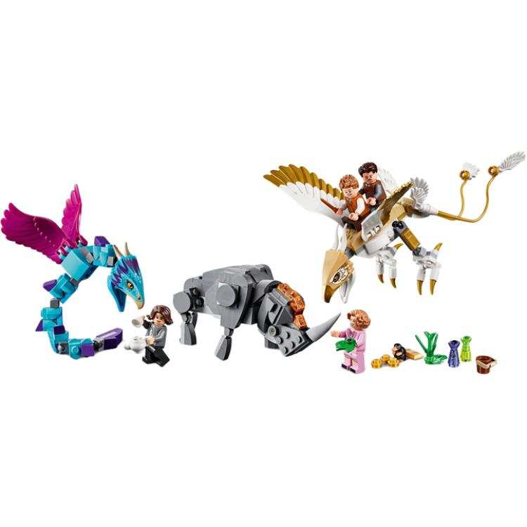 LEGO Where To Find Fantastic Beasts Collection Magical Leather Trunk Building Blocks 601 1000pcs 75952