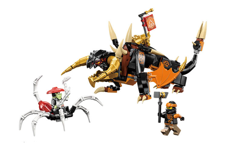 LEGO LEGO Cole’s Earth Dragon EVO Building Blocks 71782