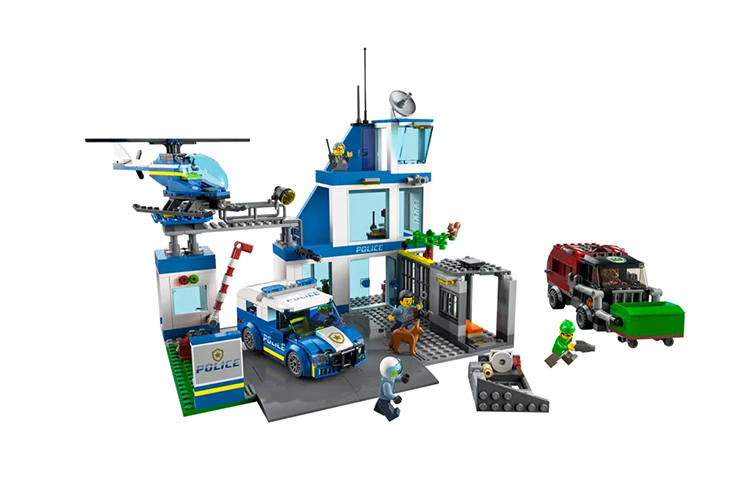 LEGO City Collection Police Station Building Blocks 601 1000pcs 60316