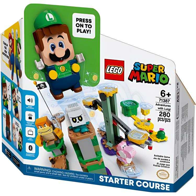 LEGO Super Mario Collection, Luigi's Adventure, Mario Plastic Building Blocks 0 300pcs 71387