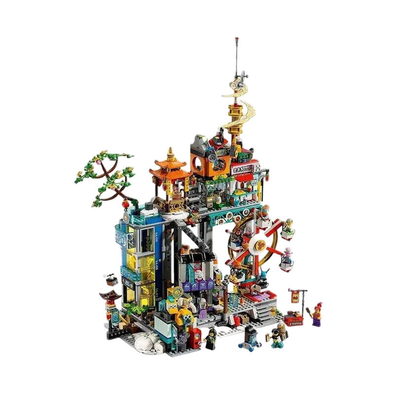 LEGO Little Monkey King Collection Ten Thousand Cities Building Blocks 2330pcs Includes 15 Pcs Figures 80054