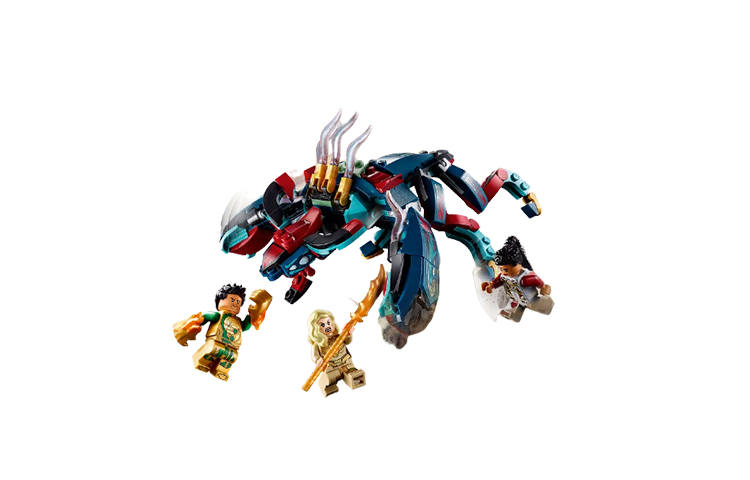 LEGO Marvel Characters Marvel Hero, Ambush Of The Abnormal Tribe Building Blocks 197pcs 76154