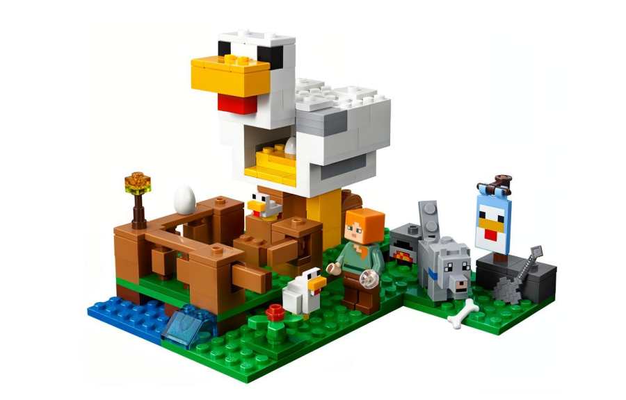 LEGO My World Collection Chicken Coop Plastic Building Blocks 198pcs 21140