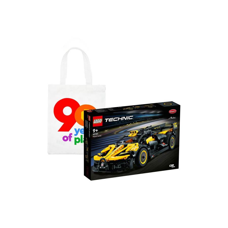 LEGO LEGO Technology Mechanical Set Bugatti Bolide & Lego Canvas Bag Building Blocks 2001 5000pcs
