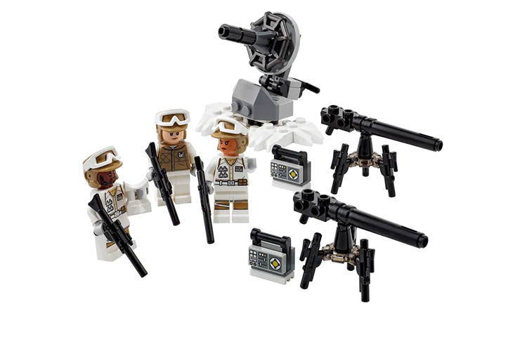 LEGO Star Wars Collection Hoss Resistance Army Minifigure Bag Building Blocks 64 Pcs 40557
