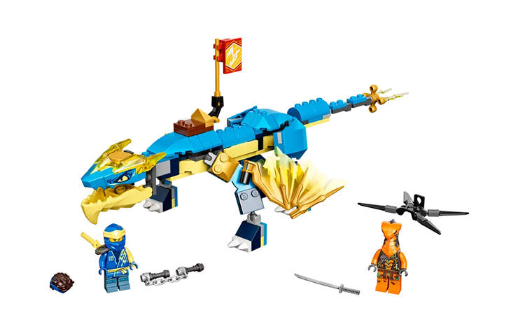 LEGO LEGO Phantom Ninja Collection Je's Thunderbolt Shenron EVO Building Blocks 140 71760