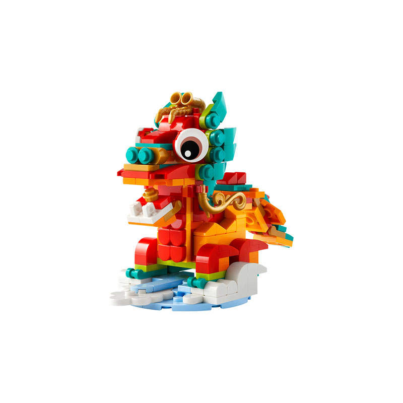 LEGO Chinese Zodiac Year Of The Dragon Assembly Ornament Building Blocks 0 300pcs LEGO40611