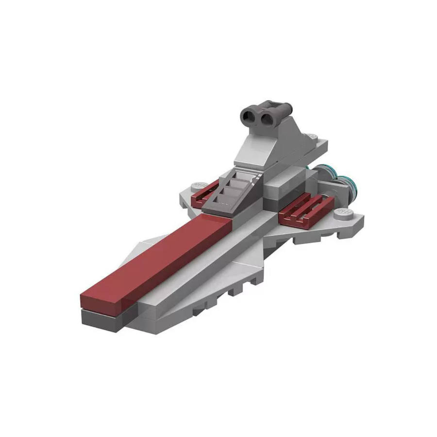 LEGO Star Wars Characters Mini Republic Cruiser Construction Kit Plastic Building Blocks 41pcs 30053