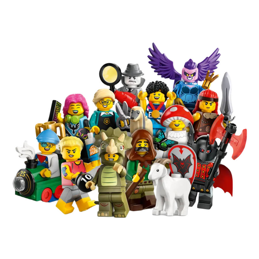 LEGO Collectible MiniFigures Collection 25th Season, Full Set Of 12 Styles Building Blocks 0 300pcs 71045