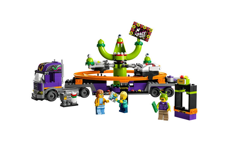 LEGO City Collection Space Travel Amusement Park Theme Building Blocks 433pcs 60313 1