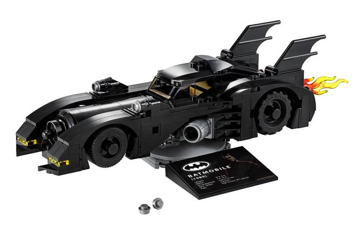 LEGO Super Hero Collection Batman Small Car 1989 Limited Edition Plastic Building Blocks 366pcs 40433