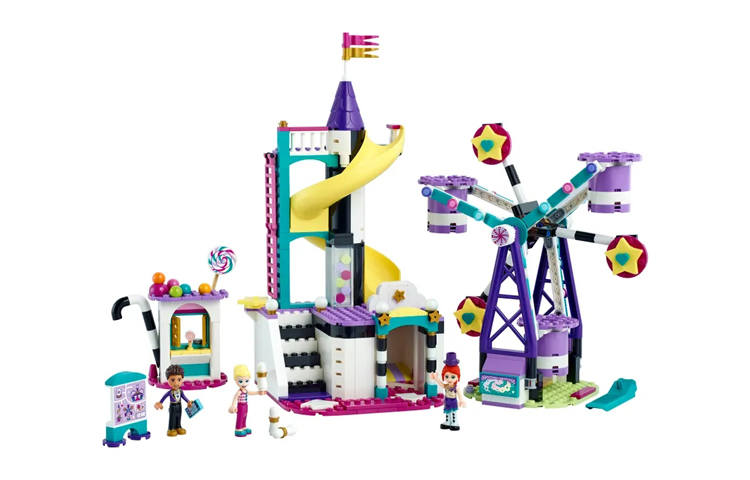 LEGO Good Friend Collection Magical Ferris Wheels And Slides Building Blocks 301 600pcs 41689