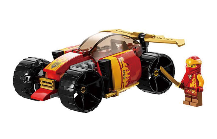 LEGO Phantom Ninja Collection Kai's Dazzling Racing EVO Assembly Plastic Building Blocks 0 300pcs 71780