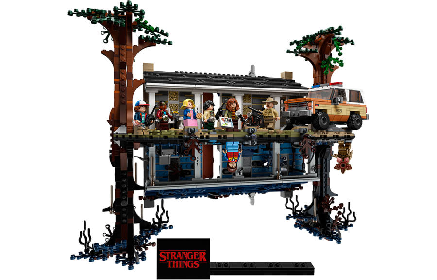 LEGO LEGO Stranger Things Upside Down World Stranger Things Characters Building Blocks 2287PCS 75810