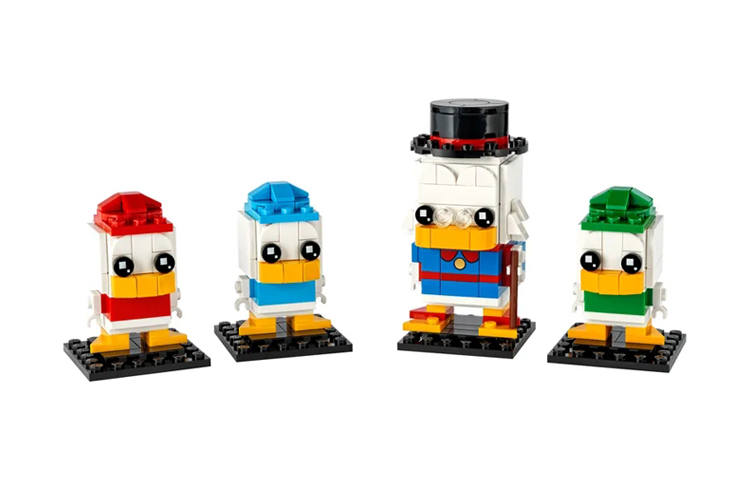 LEGO Brickheadz Disney, Scrooge McDuck, Huey, Dewey, And Louie Building Blocks 340pcs 40477