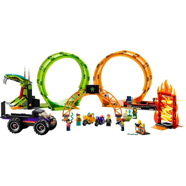 LEGO LEGO Double Loop Stunt Arena Building Blocks 60339