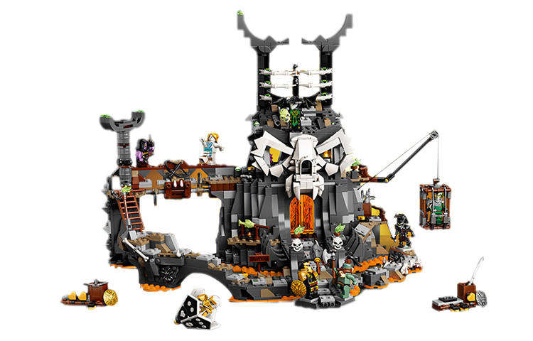 LEGO LEGO Phantom Ninja Collection Skeleton's Dungeon Building Blocks 1001 2000pcs 71722