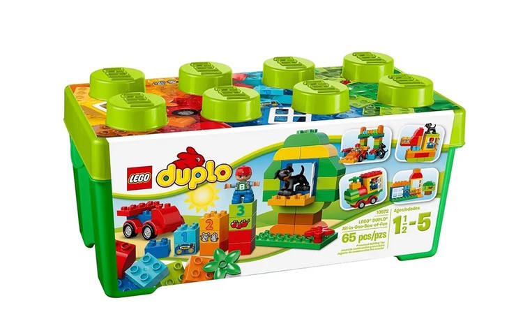 LEGO Collection All in One Fun Tube Building Blocks 65pcs 10572
