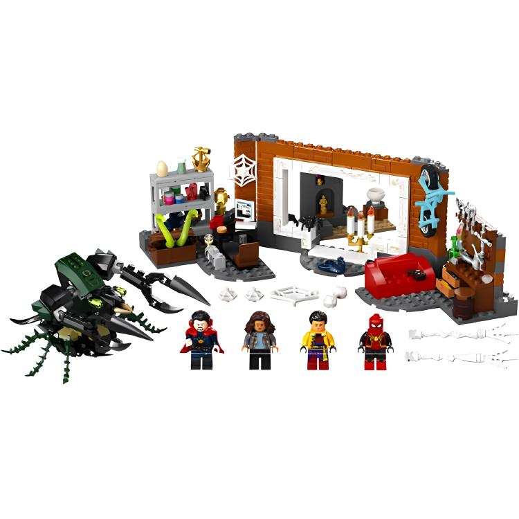 LEGO LEGO MARVEL Spider Man In The Sanctum Studio Building Blocks 355 Pcs 76185