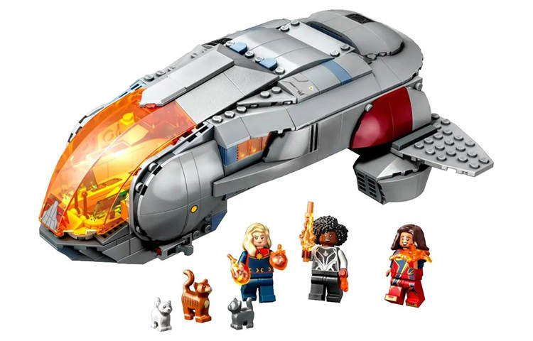 LEGO Super Hero Collection Marvel Captain Marvel Hopty No Building Blocks 420pcs 76232