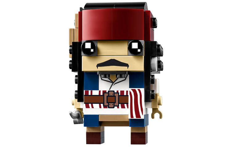 LEGO Brickheadz Caribbean Pirates Building Blocks 109pcs 41593