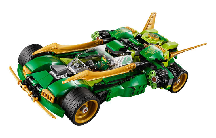 LEGO Phantom Ninja Collection Lloyd's High Speed Rapid Fire Night Battle Tank Building Blocks 552pcs 70641