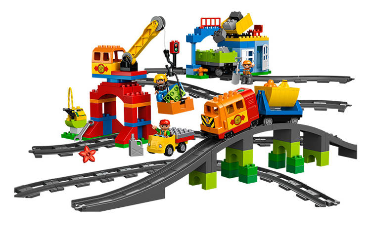 LEGO POIZON Luxury Train Clothing Sets Plastic Building Blocks 134pcs 10508 1