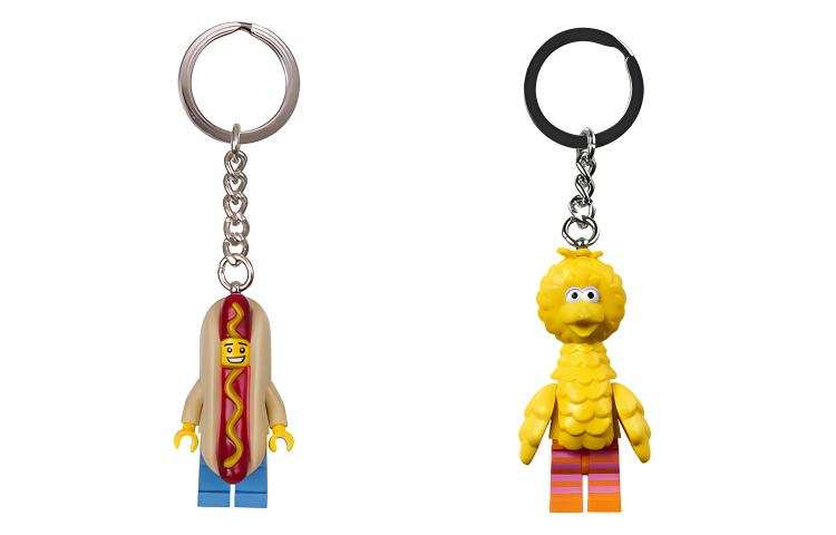 LEGO Hot Dog Big Bird Pendant Building Block Figures 0 300pcs 853571+854194