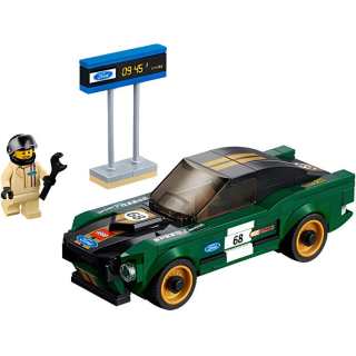LEGO Super Racing Collection Ford 1968 Ford Mustang Building Blocks 183pcs 75884