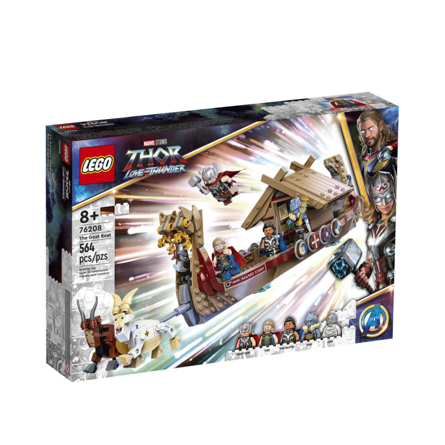 LEGO LEGO Super Hero Collection Marvel Thor, Thor's Goat Ship Building Blocks 564pcs 76208