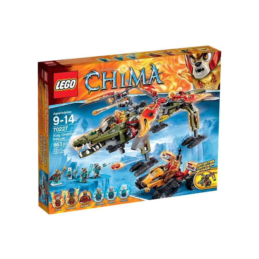 LEGO Crocodile Spirit Beast King Building Blocks 863pcs LEGO70227
