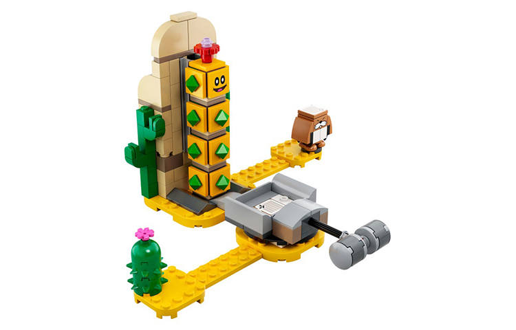 LEGO Super Mario Desert Spike Ball Expansion Level Plastic Building Blocks 0 300pcs 71363