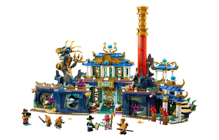 LEGO Little Monkey King Collection Legend Of The Dragon Palace Of The East Sea Building Blocks 2364pcs 80049