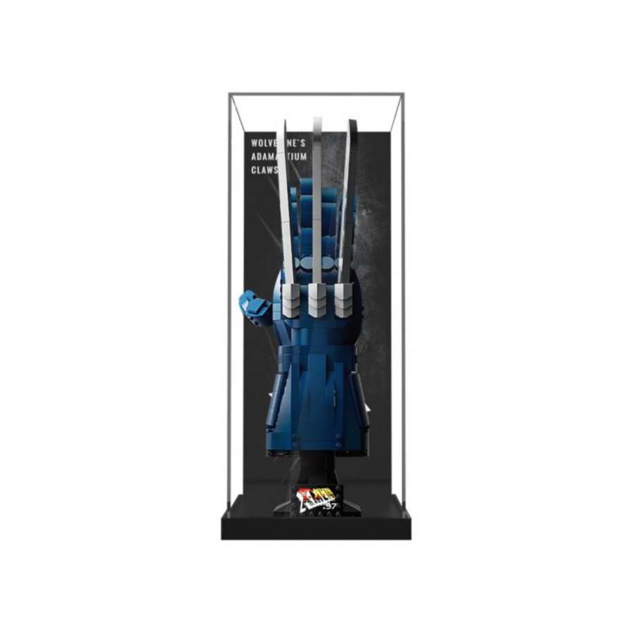 LEGO LEGO Super Hero Collection The Wolverine's Claws & Unibody Display Case Building Blocks 596pcs 76250 Display Case 1