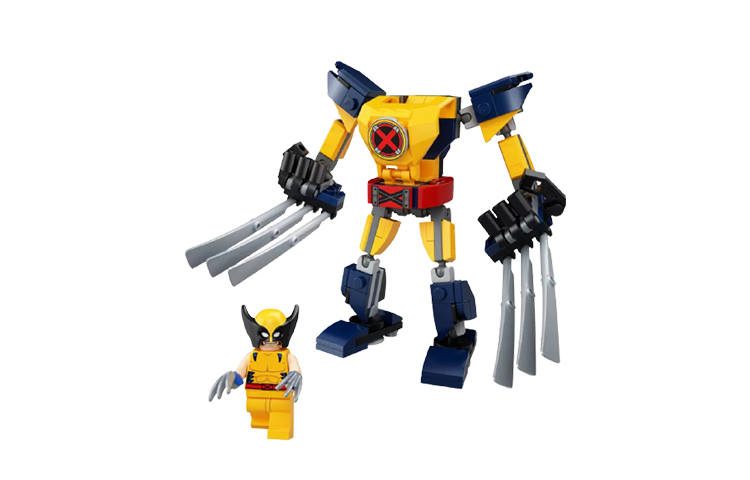 LEGO Super Hero Collection The Wolverine Marvel, The Wolverine Mecha Building Blocks 141pcs 76202
