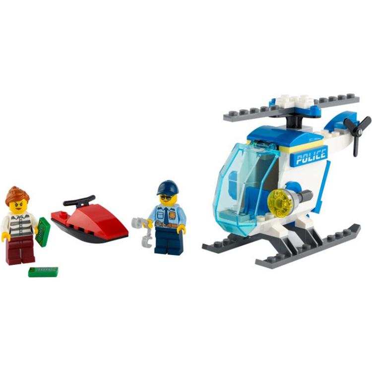 LEGO City Collection Police Helicopter Building Blocks 0 300pcs 60275
