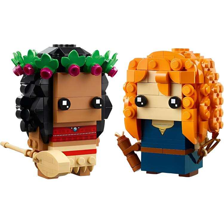 LEGO x Disney BrickHeadz Moana And Melinda Intelligence/Brain Training Building Block Figures 410pcs 40621