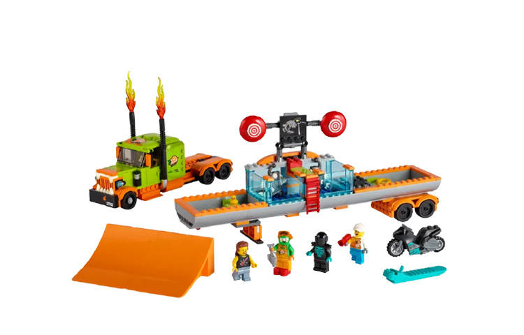 LEGO City Truck Stunt Performance Plastic Building Blocks 420pcs 60294