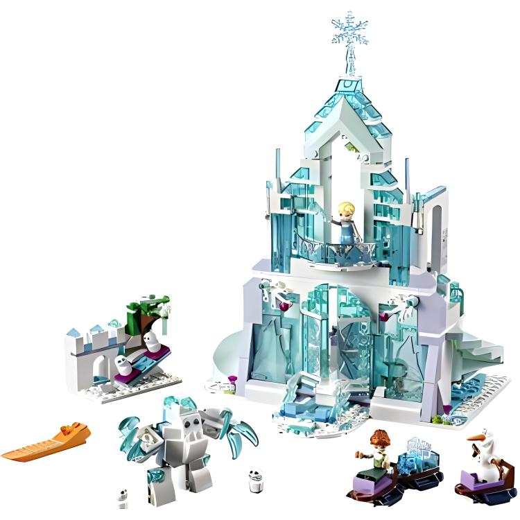 LEGO Elsa's Magic Icy Snow Castle Building Blocks 701 41148