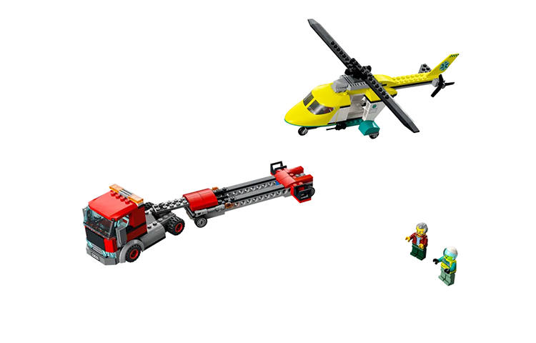 LEGO Helicopter City Collection Building Blocks 215 Pcs/pzs 60343