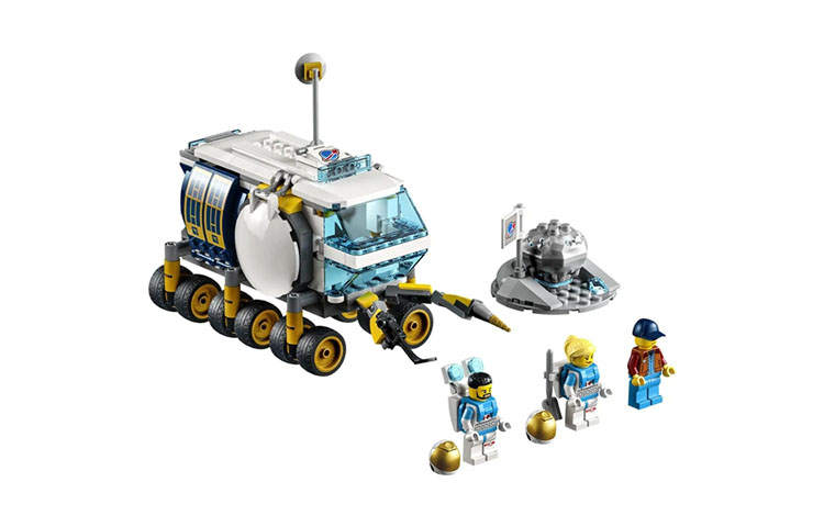 LEGO City Collection Lunar Surface Rover Building Blocks 0 300 60348