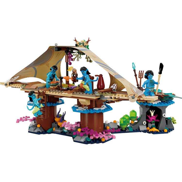LEGO Avatar Series Avatar 2 Metkayna Reef House Building Blocks 528 Pcs 75578