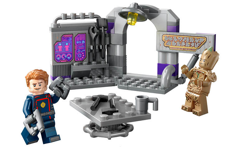 LEGO Super Hero Collection Marvel Characters Guardians Of The Galaxy Headquarters Building Blocks 67pcs 76253