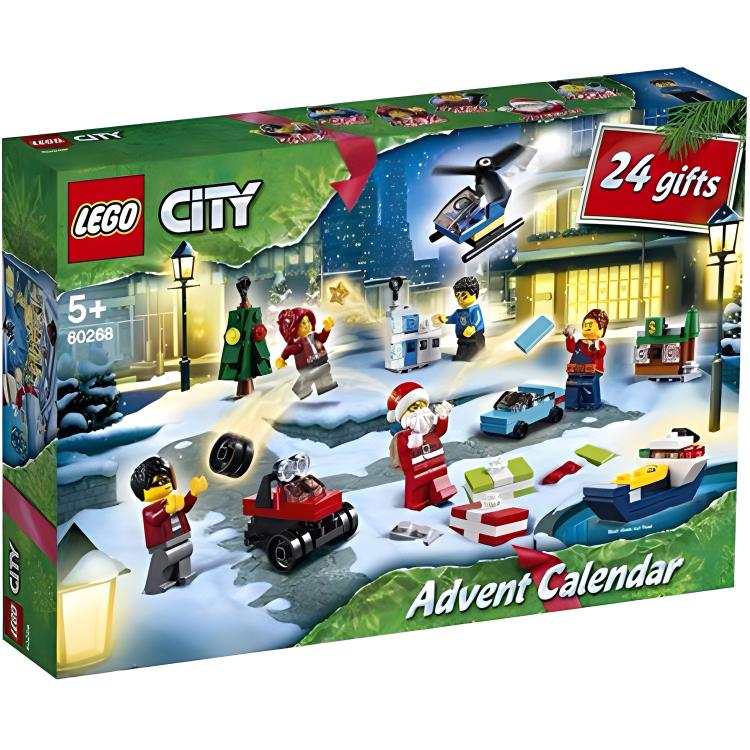 LEGO City Collection, Countdown Calendar Building Blocks 301 600 60268