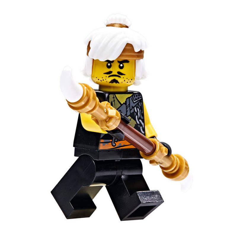 LEGO Phantom Ninja Collection Exclusive, Youth, Wu Master, Mini Figure Comes With Ninjago Episode 20 Magazine