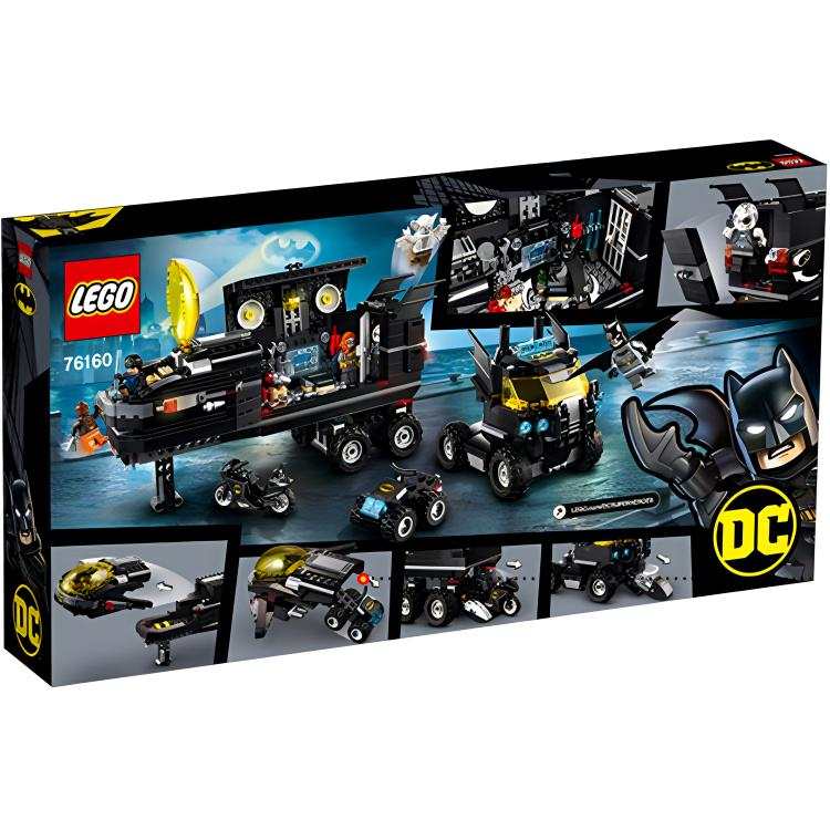 LEGO LEGO Batman Collection Mobile Base Plastic Building Blocks 601 1000pcs 76160
